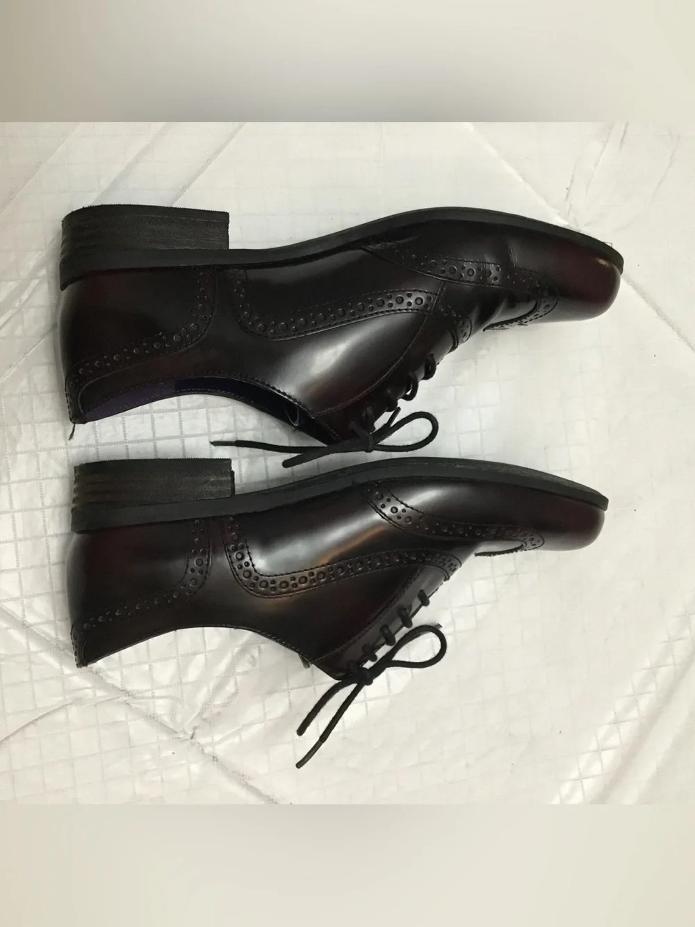 Clarks Men’s‎ Brown Leather Wingtip Derby Oxfords